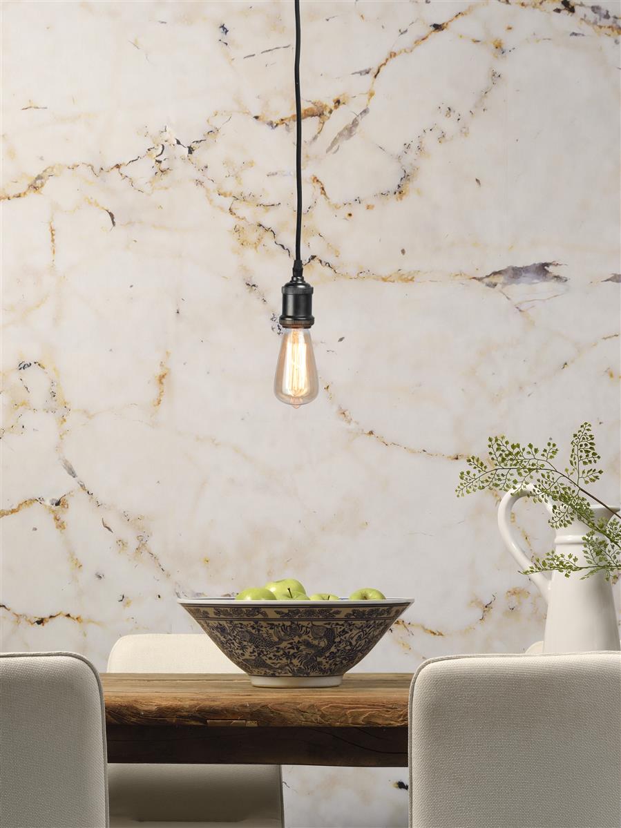 it's about RoMi I Hängeleuchte I RIGA I Farbe: Schwarz