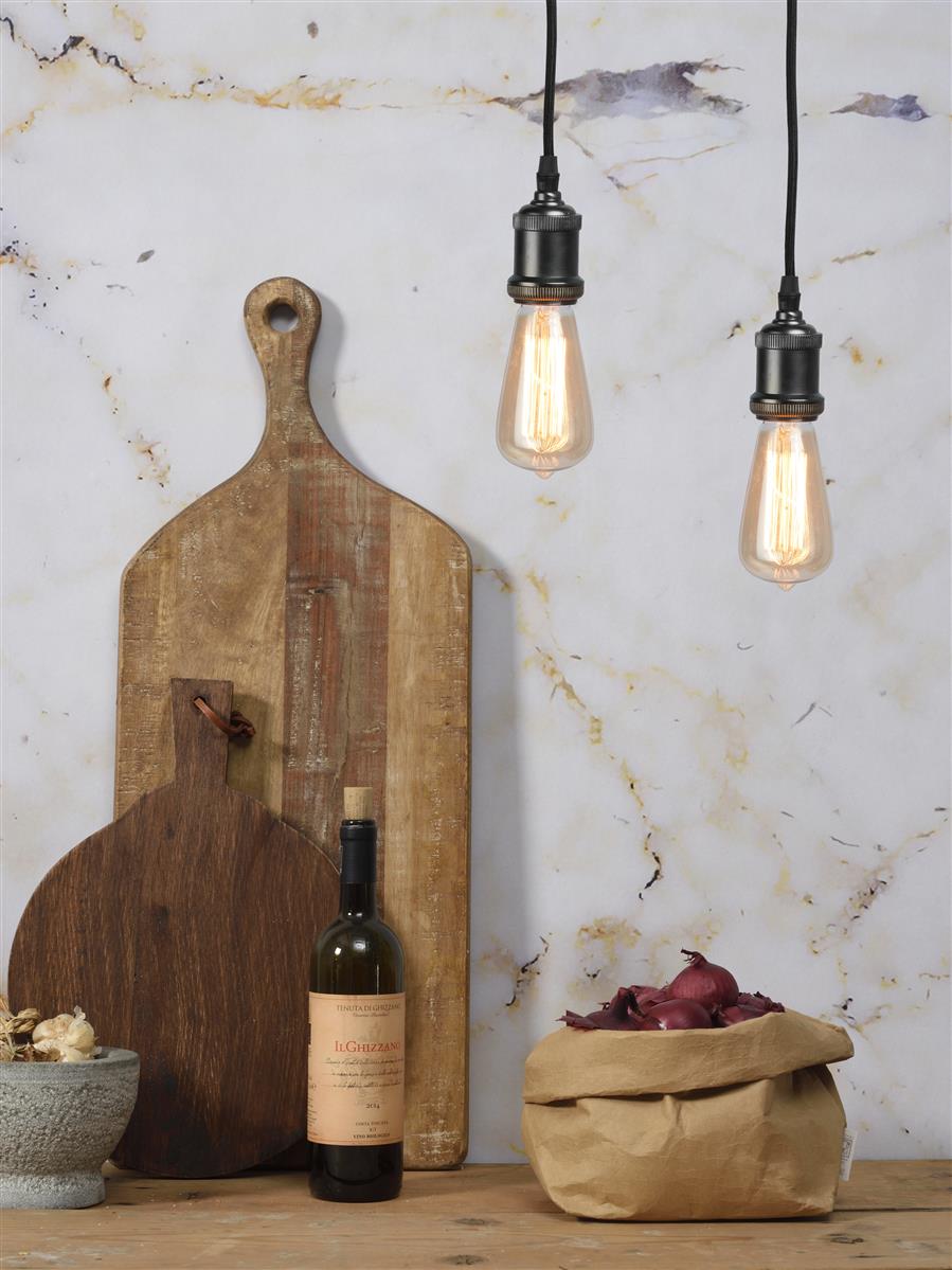 it's about RoMi I Hängeleuchte I RIGA I Farbe: Schwarz