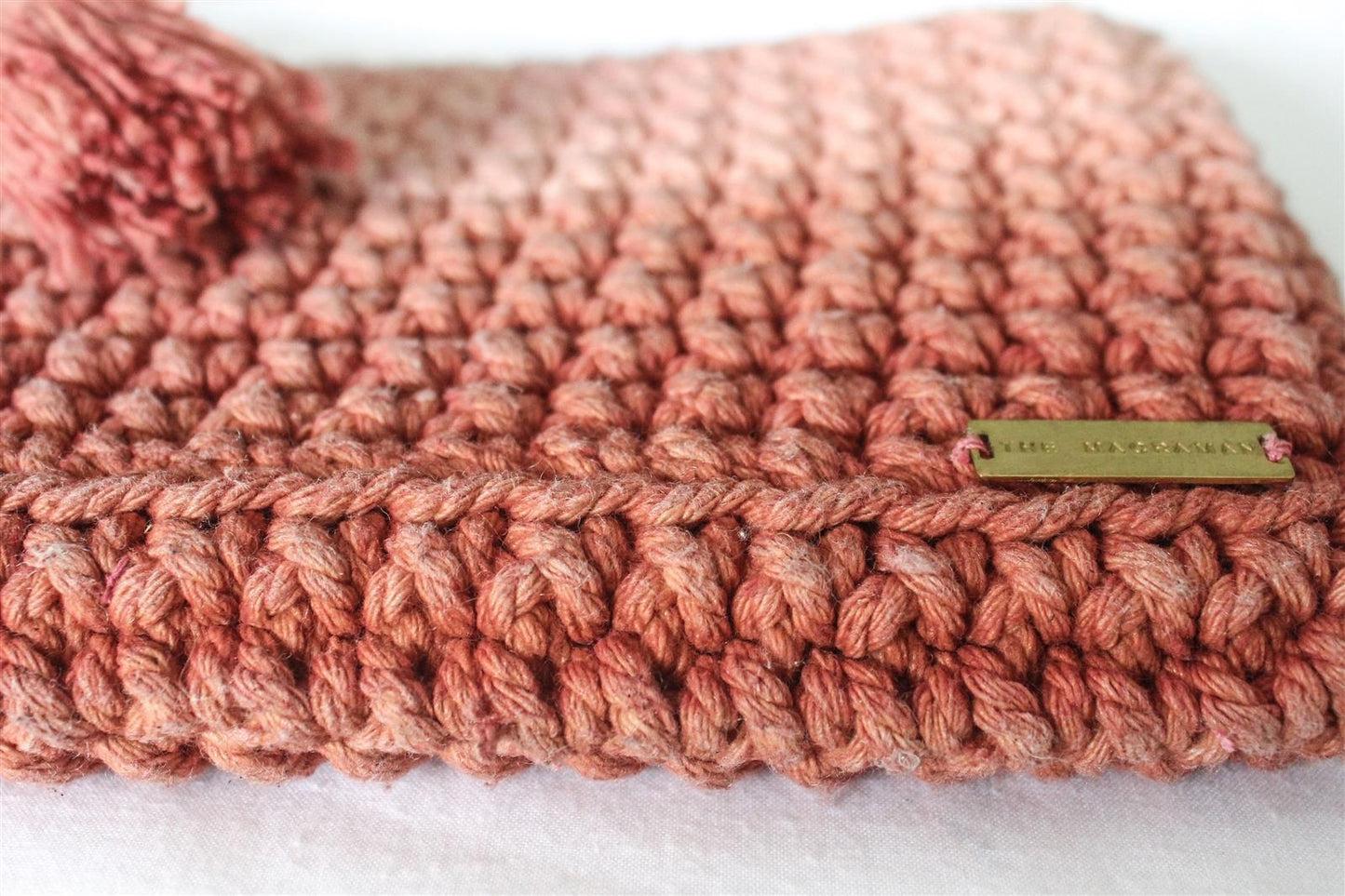 Handtasche FLORI I Errötendes-Pink I exzellentes & nachhaltiges Makramee