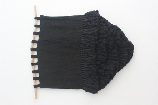 Wanddekor PUERTO I Schwarz I exzellentes & nachhaltiges Makramee