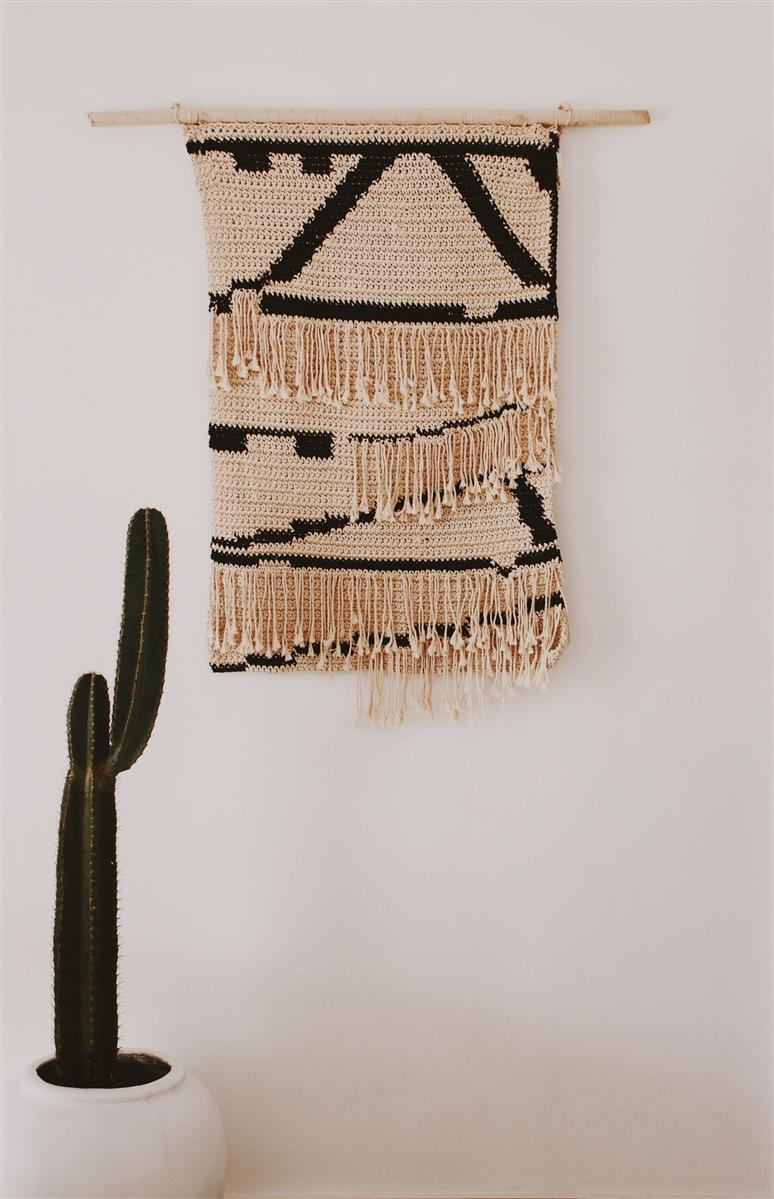 Wanddekor SAWARNA I exzellentes & nachhaltiges Makramee