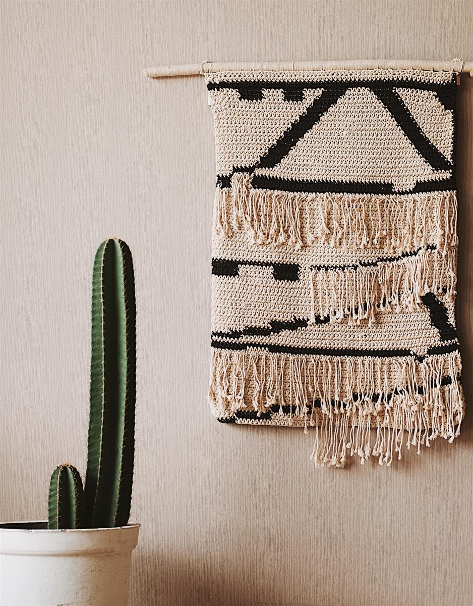 Wanddekor SAWARNA I exzellentes & nachhaltiges Makramee