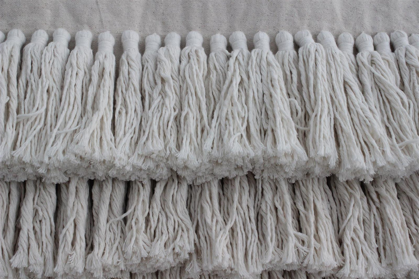 Wanddekor PUERTO I Creme I exzellentes & nachhaltiges Makramee