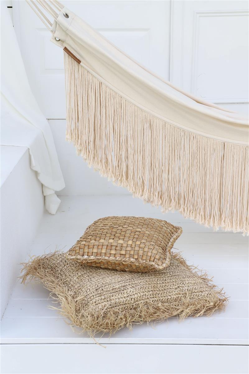 Hängematte HIDEAWAY I Creme I exzellentes & nachhaltiges Makramee