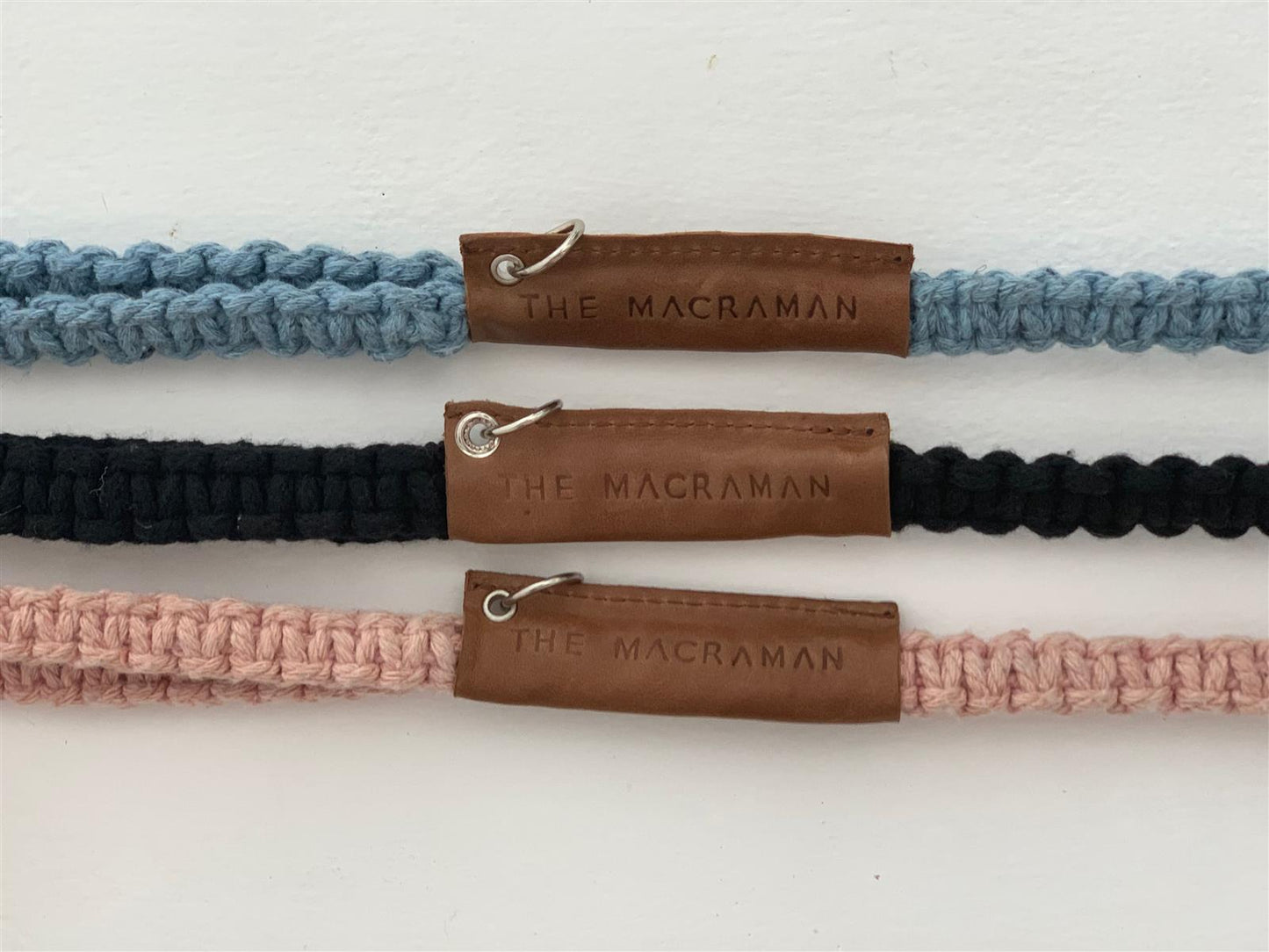 Hundeleine DUI I Salbei I exzellentes & nachhaltiges Makramee