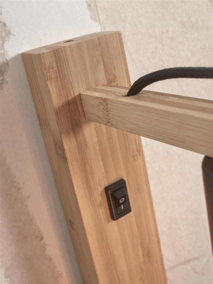 GOOD&MOJO I Wandleuchte I FLORES I Farbe: Natur