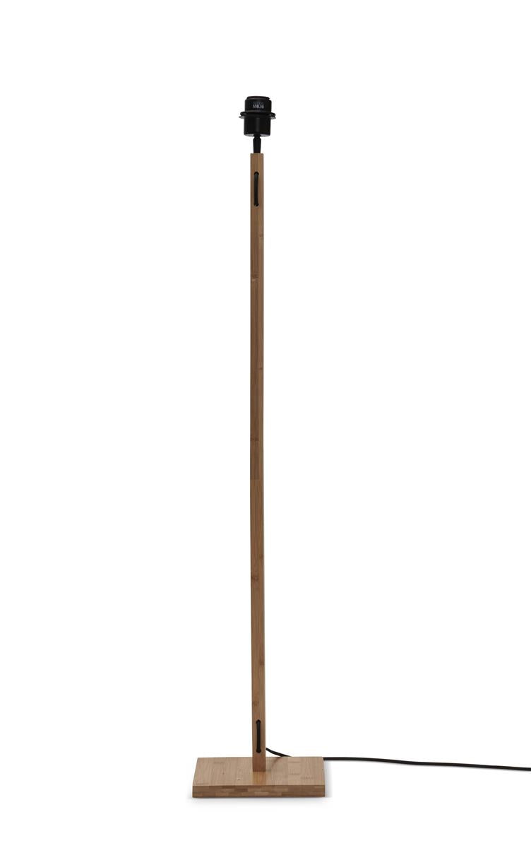 GOOD&MOJO I Stehleuchte I JAVA I Farbe: Natur I Schirm: Ø32 x 18