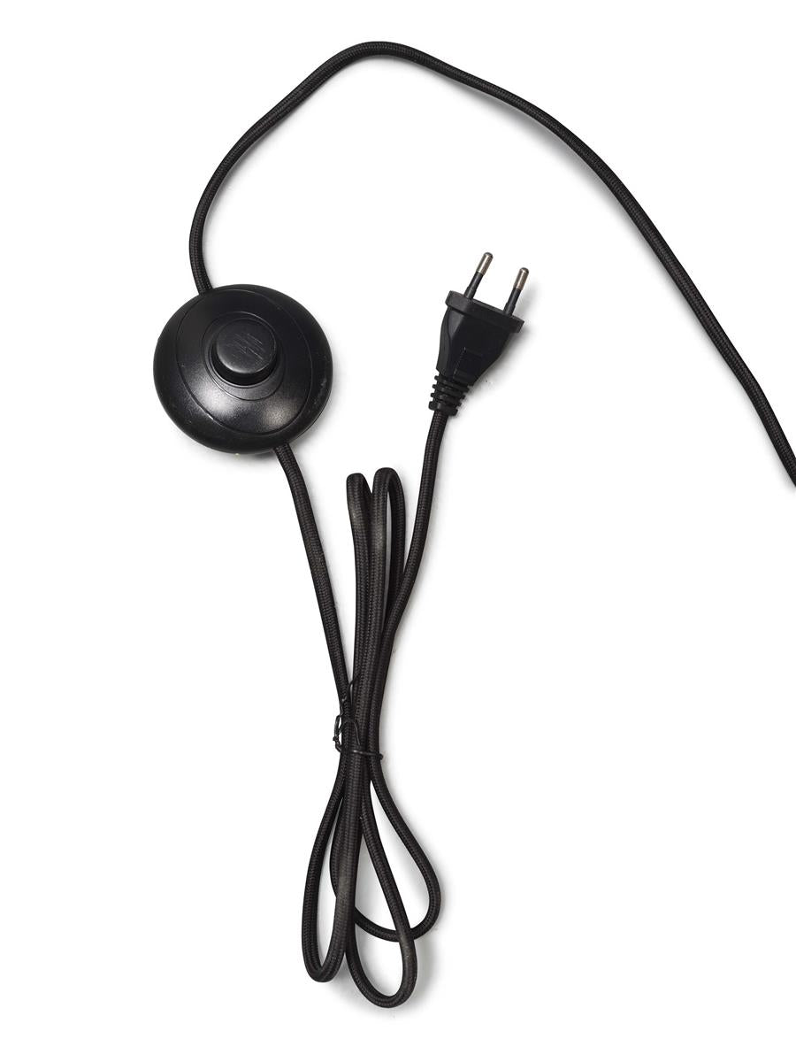 GOOD&MOJO I Stehleuchte I MERAPI I Farbe: Schwarz I Schirm: Ø30 x 30