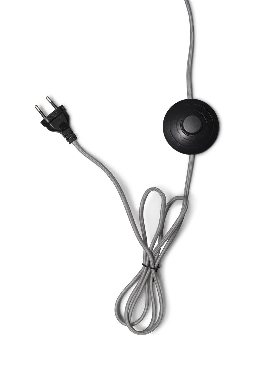 Good&Mojo I Stehleuchte I ANDES I Farbe: Dunkelgrau I Schirm: Ø47 x 23