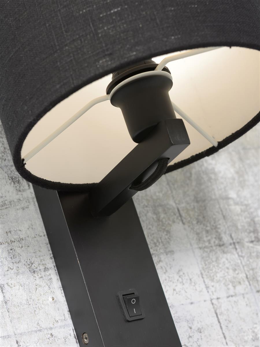 Good&Mojo I Wandleuchte I ANDES I Farbe: Grüner Wald I Schirm: Ø18 x 15