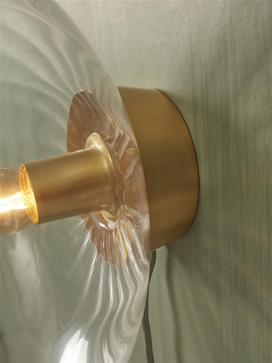 it's about RoMi I Wandleuchte I BRUSSELS I Farbe: Gold I Schirm: Ø27 x 14