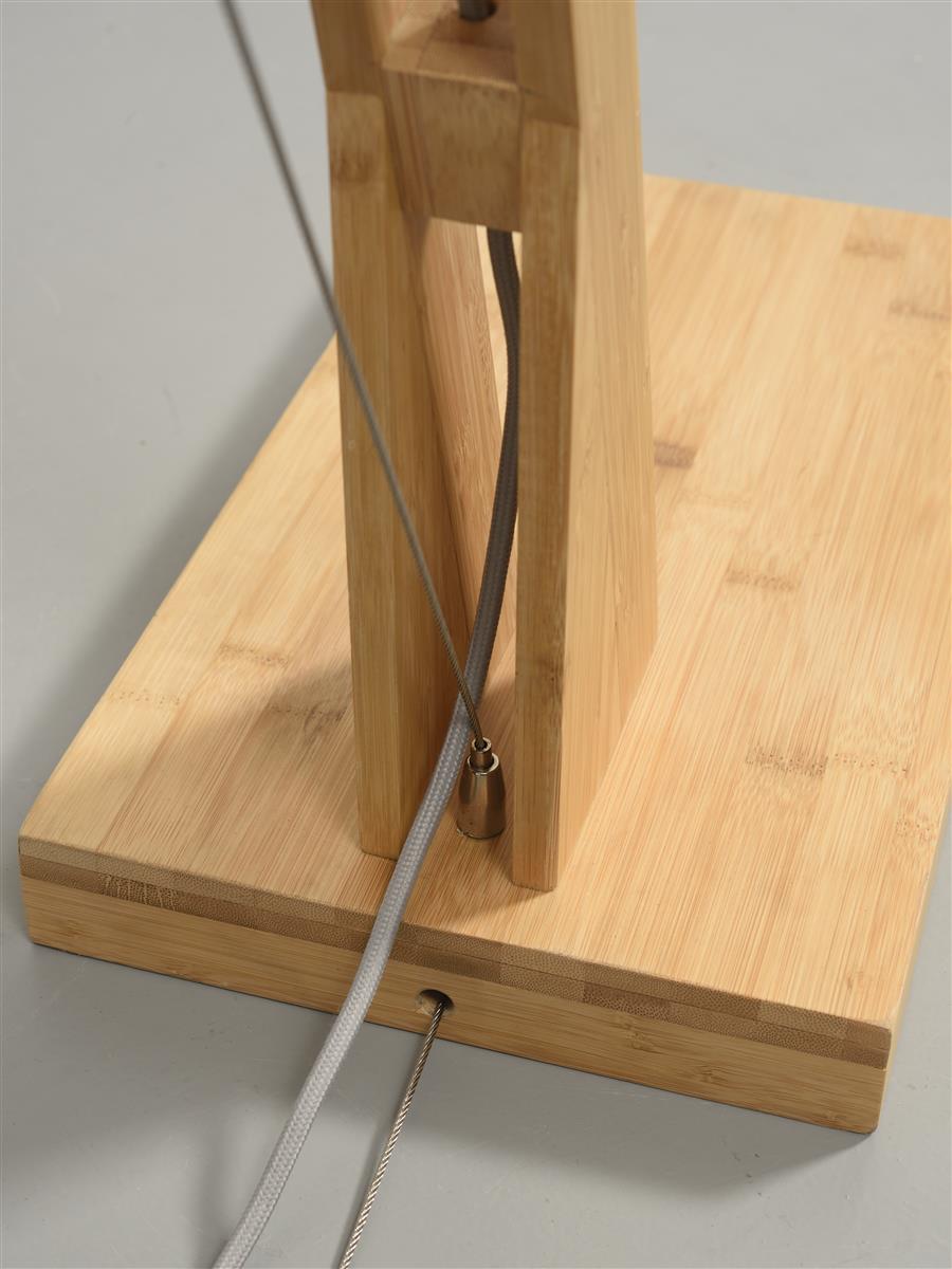 Good&Mojo I Stehleuchte I MONTBLANC I Farbe: Grüner Wald I Schirm: Ø47 x 23