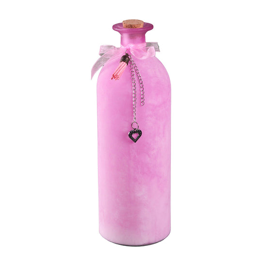 Dekoration Flasche I rosa L