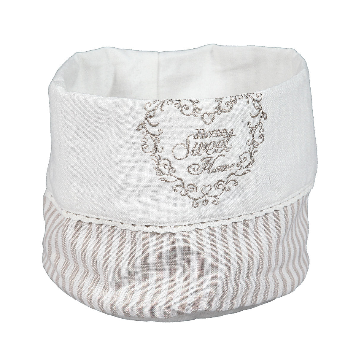 Home Sweet Home Ablagekorb aus Stoff