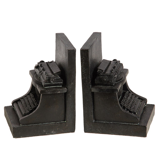 Schreibmaschine-Buchstützen 16cm