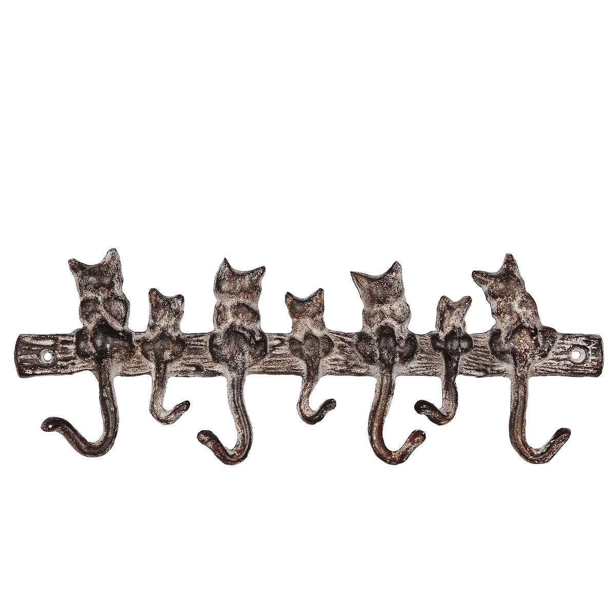 Haken aus Gusseisen I 7 Katzen