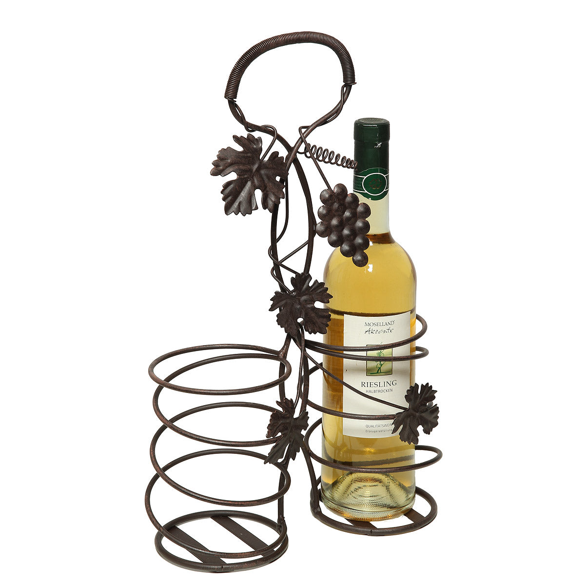 2er Flaschenträger 41cm I antikbraun