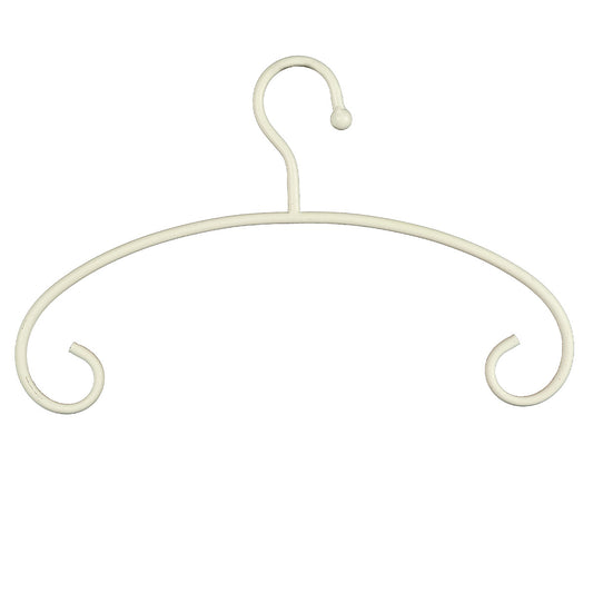 Kleiderbügel aus Eisen I antikweiss