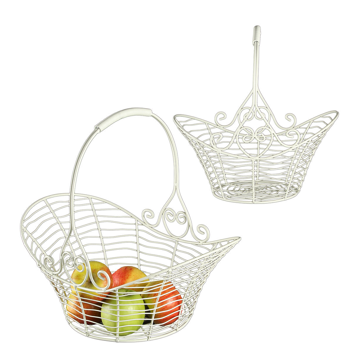 Körbchenset I antikweiss 38cm