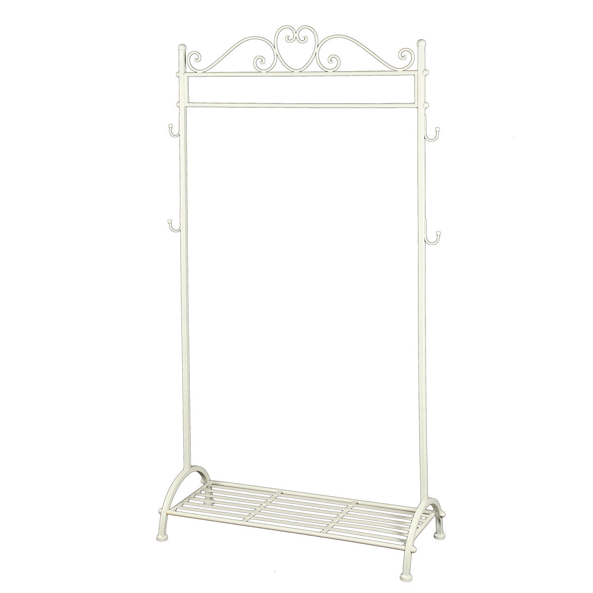 Garderobe Stange I weiss 162cm