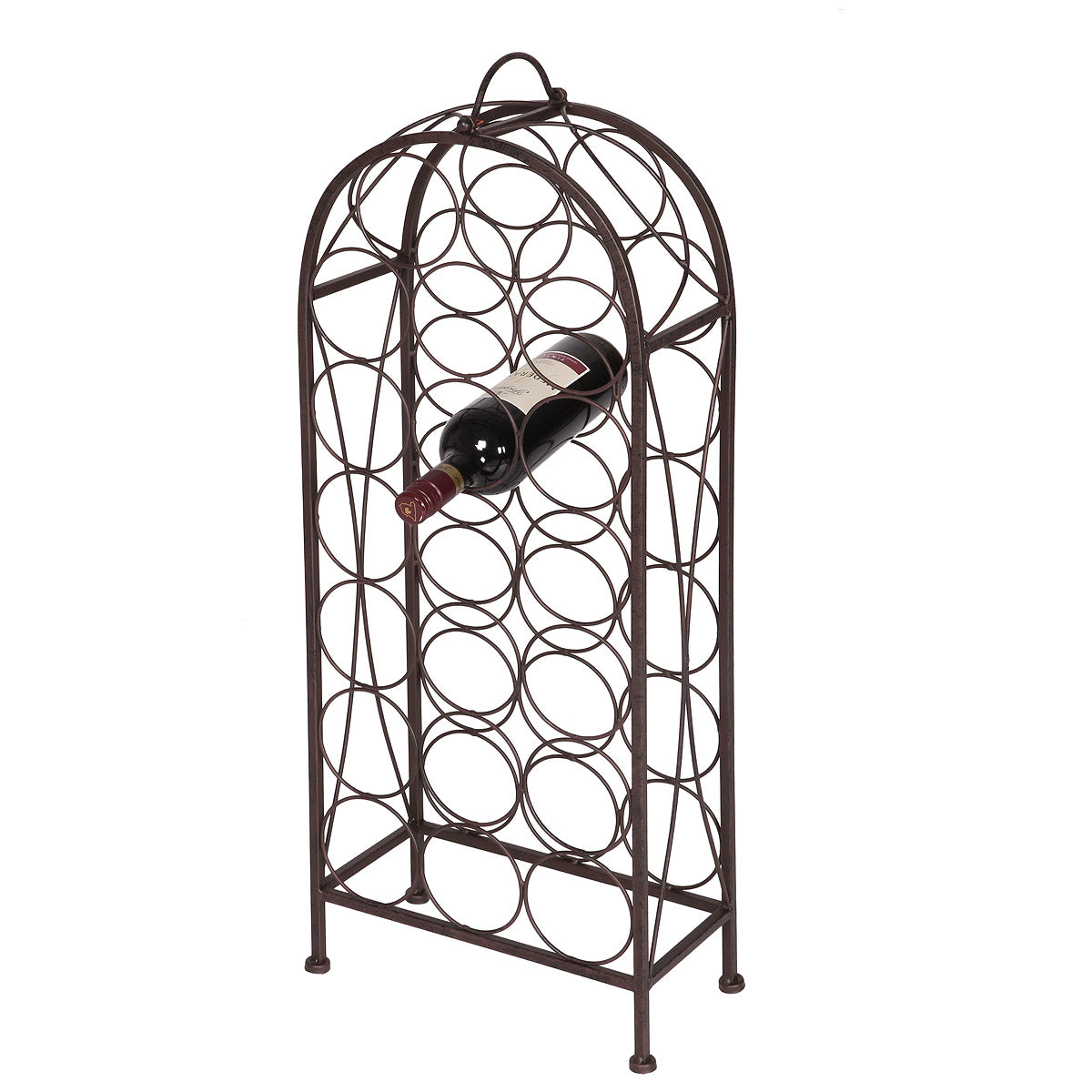 Flaschenständer kl. 85cm I antikbraun