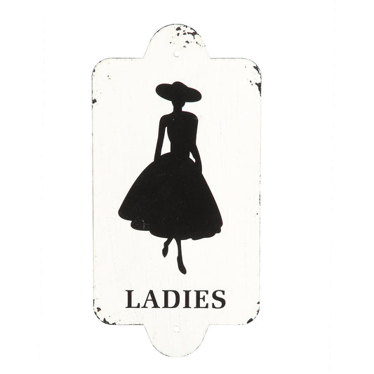 Metallbild I Ladies 28x14cm