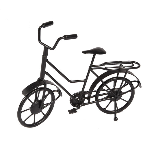 Deko Fahrrad I schwarz 27cm