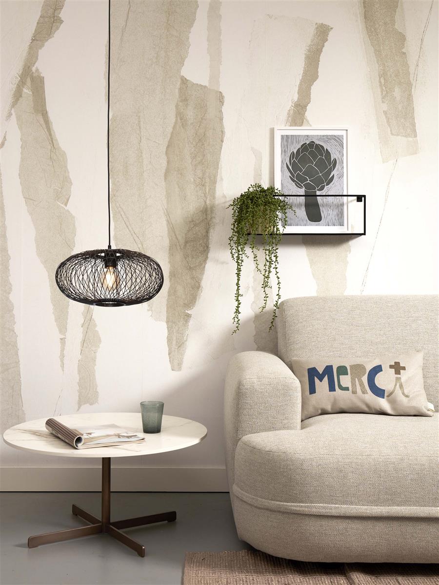 GOOD&MOJO I Hängeleuchte I CANGO I Farbe: Schwarz I Schirm: Ø40 x20