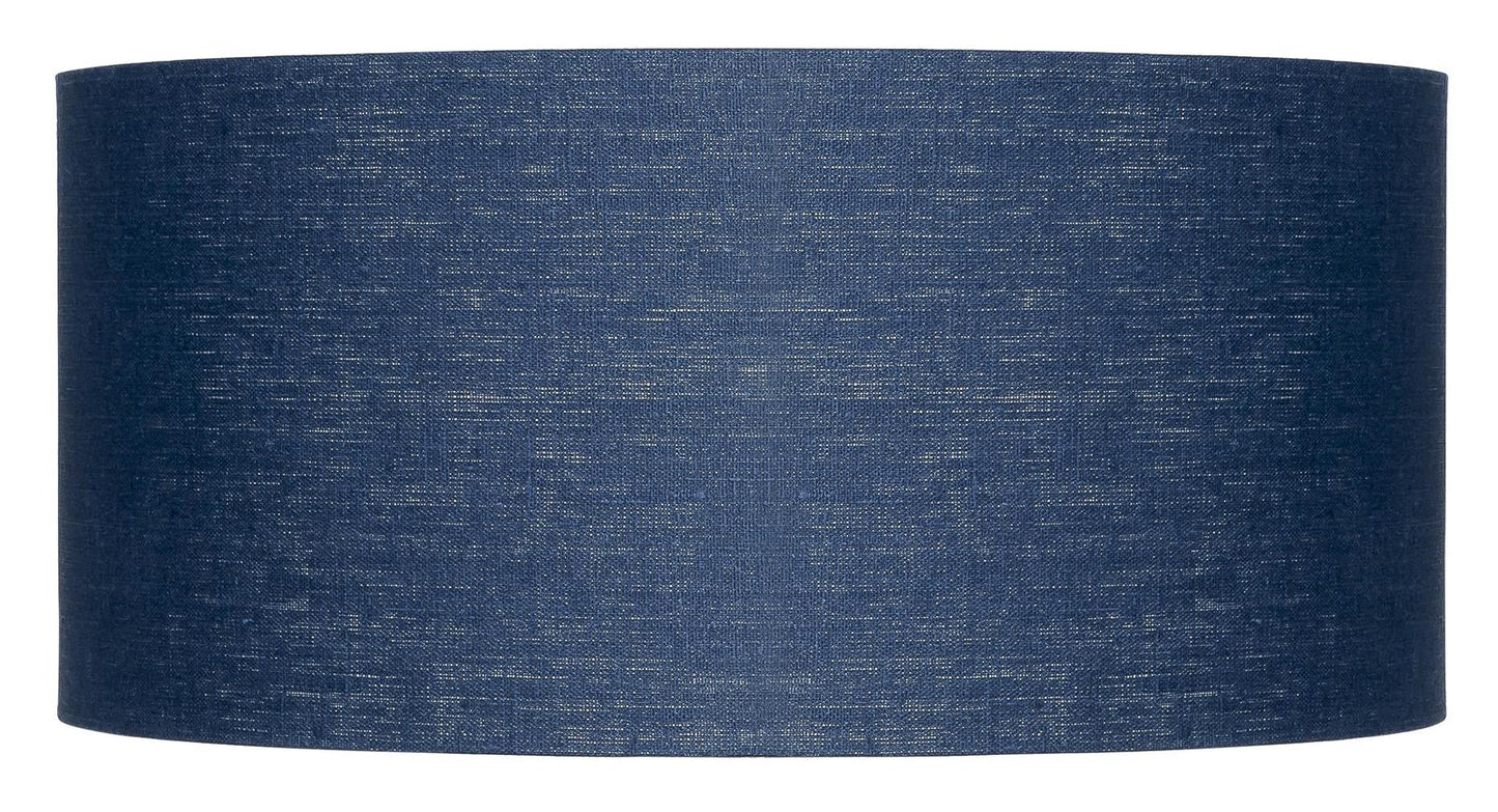 Good&amp;Mojo I Stehleuchte I ANDES I Farbe: blaues Denim I Schirm: Ø47 x 23