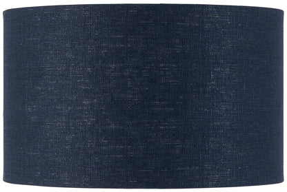 Good&amp;Mojo I Tischleuchte I KILIMANJARO I Farbe: blaues Denim I Schirm: Ø32 x 20