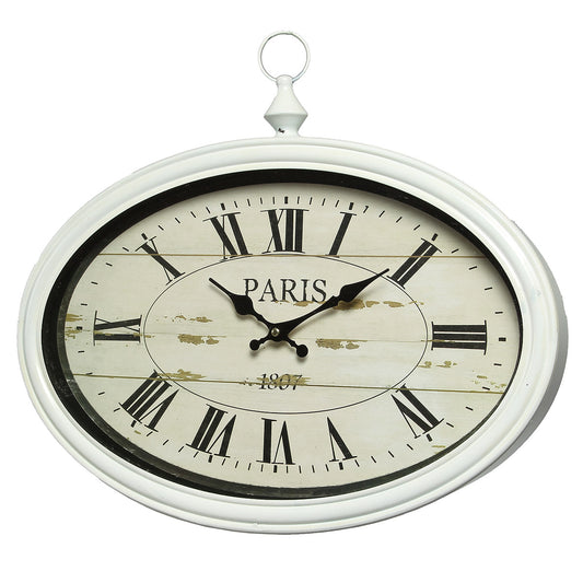 Paris Wanduhr I weiß 34x50cm