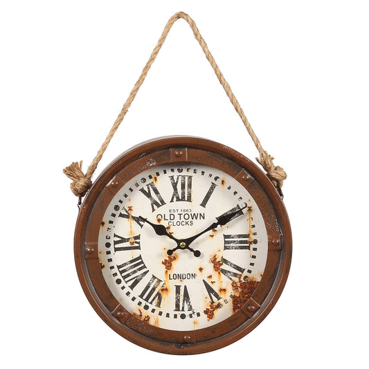 Old Town Schiffs Wanduhr 27,7cm