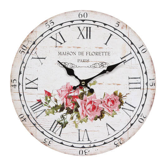 Wanduhr I Rose 28cm