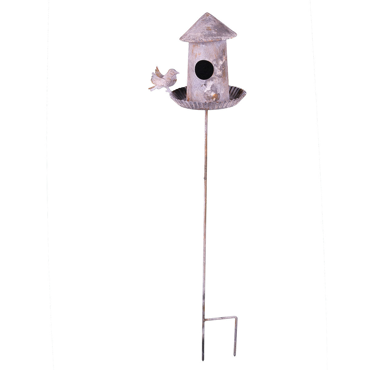 Vogelbad I Stecker aus Metall I 77cm