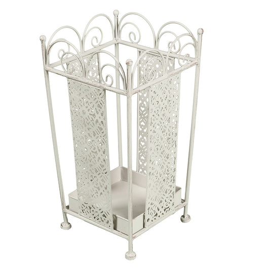 Schirmständer I antikweiss eckig